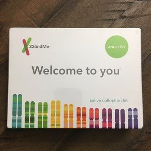 23 and me Ancestry saliva collection kit
